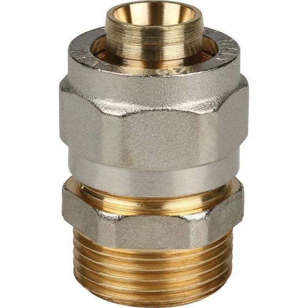 Переходник с наружной резьбой винтовой Stout 3/4x20
