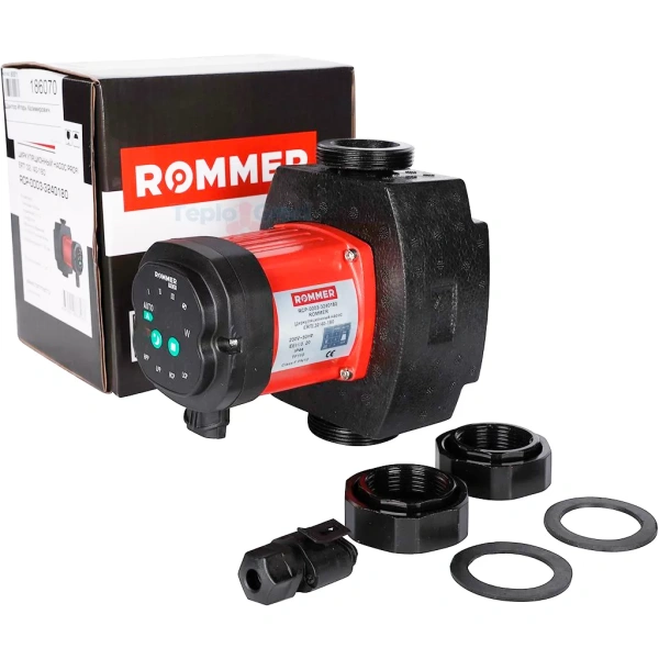 Циркуляционный насос Rommer ERTI 32/40-180 с теплоизоляцией