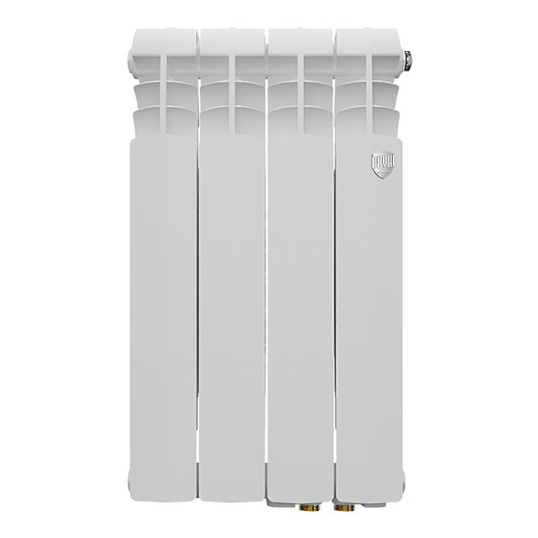 Биметаллический радиатор Royal Thermo Vittoria Super 500 2.0 VDR80 - 4 секции с нижним подключением