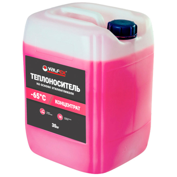 Теплоноситель Valfex -65 30 кг (на основе этиленгликоля)