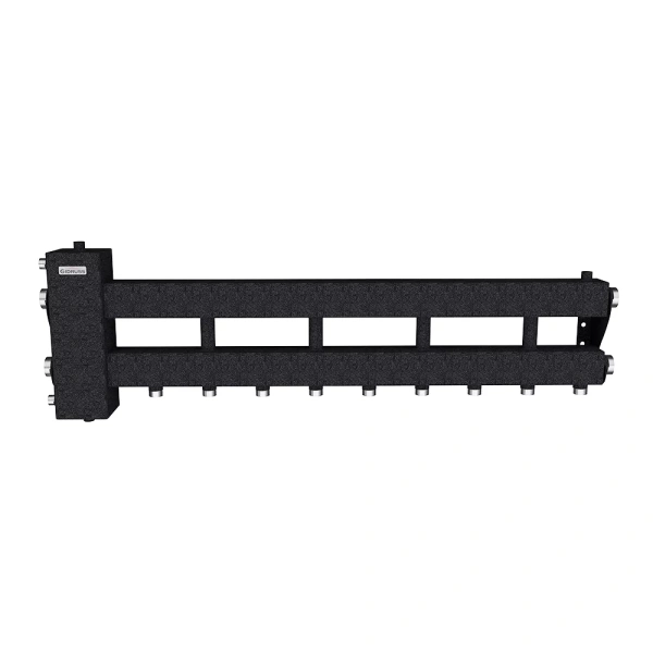 Балансировочный коллектор Gidruss BM-150-5D (до 150 кВт, подкл. котла G 1 1/2, 4 контура G 1)