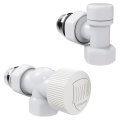 Набор термостатический осевой Royal Thermo Design 1/2" М30х1,5 (белый)