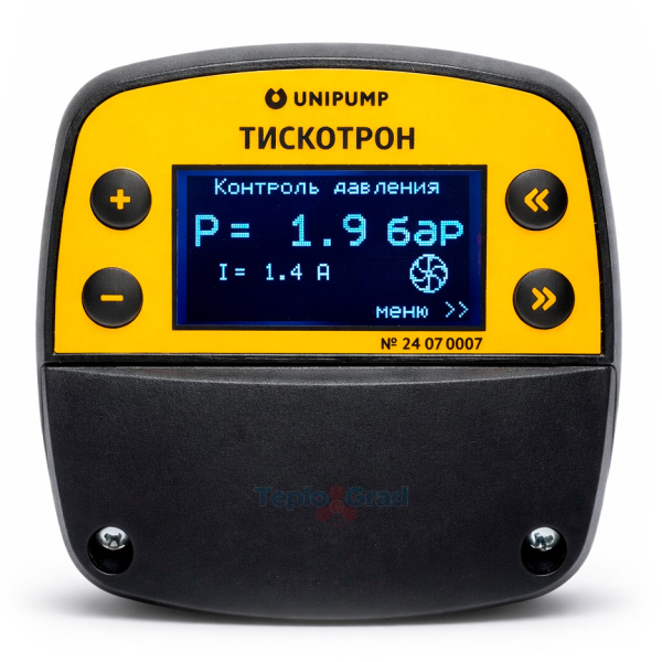 Реле давления воды Unipump ТИСКОТРОН 3 кВт электронное
