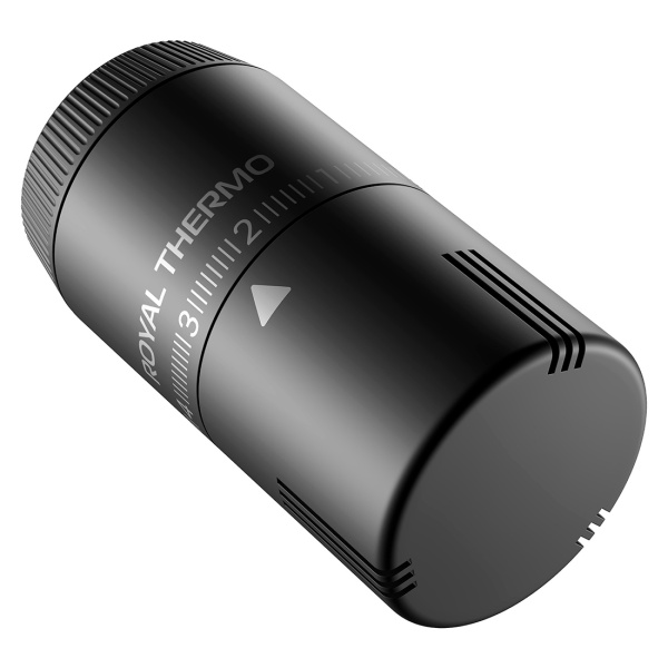Термостатическая головка Royal Thermo Design М30x1,5 черная