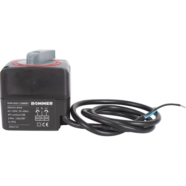 Сервопривод Rommer 230V 120s