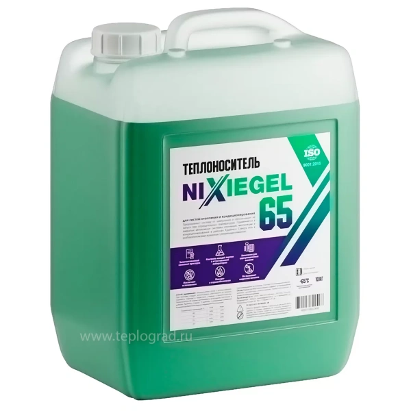 Теплоноситель на основе этиленгликоля Nixiegel-65 10 кг