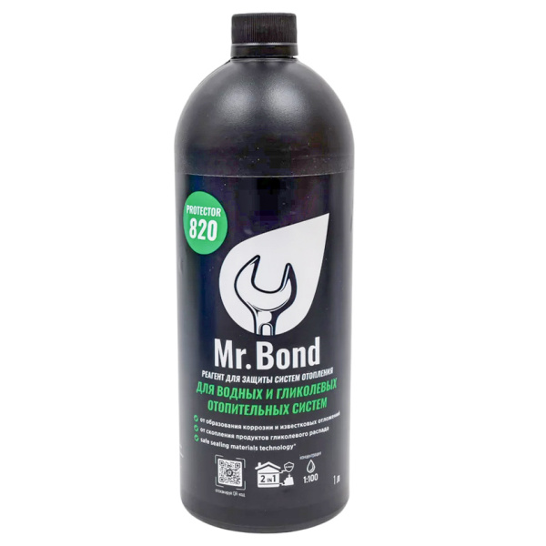 Ингибитор корозии Mr.Bond Protector 820 1 л. для защиты систем отопления