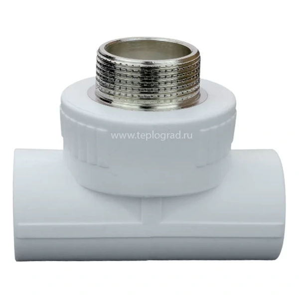 Тройник комбинированный TIM НР 20x1/2 PP-R