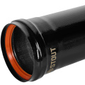Удлинитель дымохода Stout Dn 80 500 мм черный
