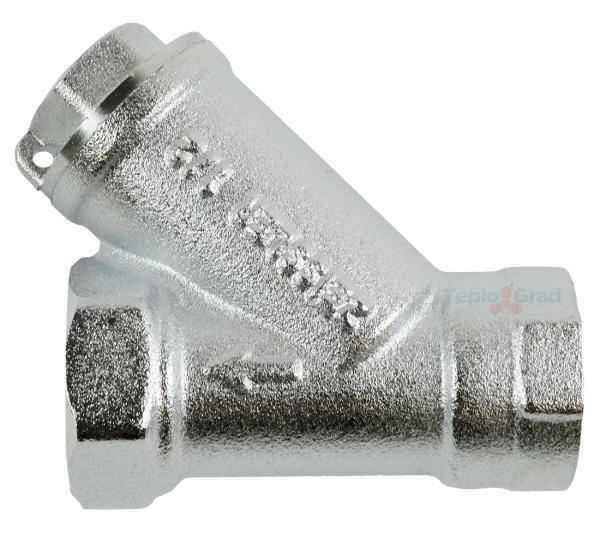 Фильтр косой Zeissler 1/2 300 мкм никелированный