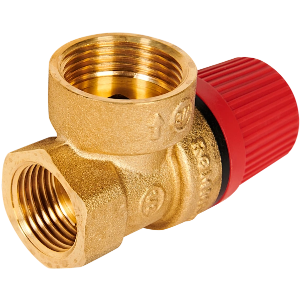 Предохранительный клапан Rommer 3 бар 1/2x3/4 для системы отопления