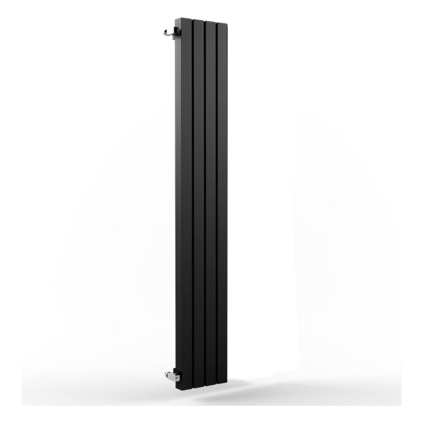 Стальной трубчатый радиатор Stout Warmmet Power 60V высота 750 мм 4 секции, нижнее правое подключение (черный)