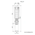 Скважинный насос Grundfos SP 17-8N 3x380 4" 12C01908