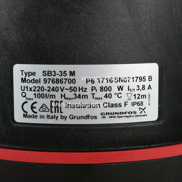 Колодезный насос Grundfos SB 3-35 M