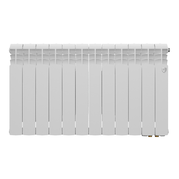 Биметаллический радиатор Royal Thermo Vittoria Super 500 2.0 VDR80 - 12 секций с нижним подключением