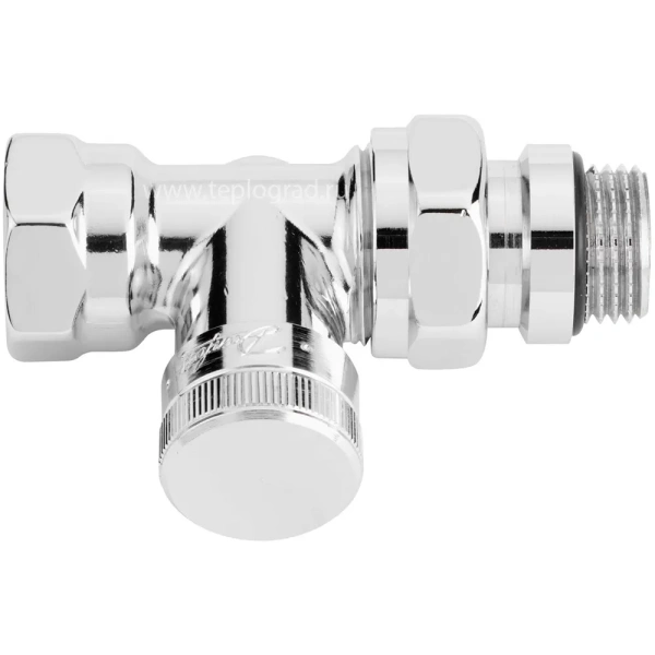 Клапан запорный Danfoss RLV-CX прямой 1/2 хромированный