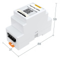 Адаптер Stout ШИМ, DIN, RS485 (Modbus)