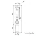 Скважинный насос Grundfos SP 17-53 3x380 6" 12A56953