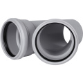 Тройник канализационный Stout 110x110/45° бесшумный