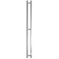 Электрический полотенцесушитель Stout ROCK quadro 80x1200 хром 2 опоры