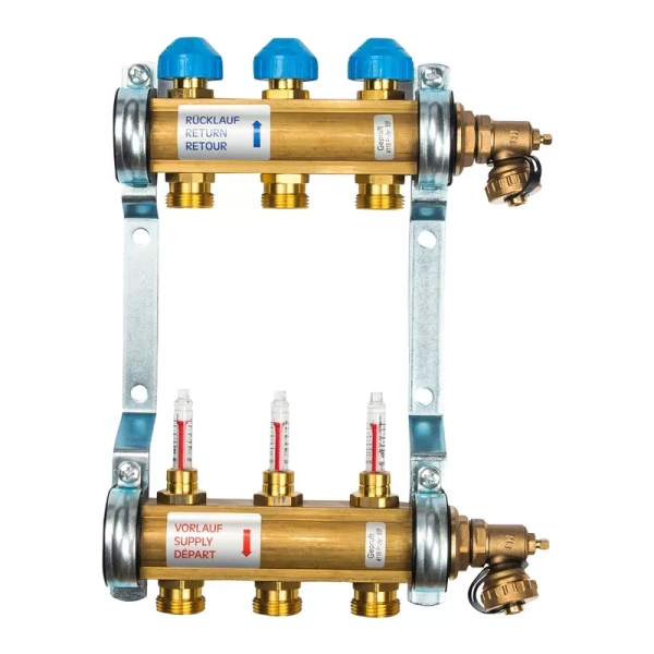 Коллектор с расходомерами Watts HKV/T-3