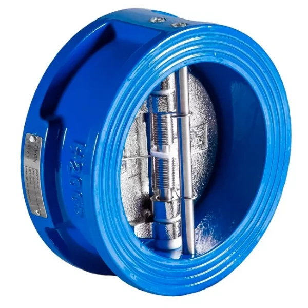 Обратный клапан Reon RSV32 DN40 двухстворчатый межфланцевый