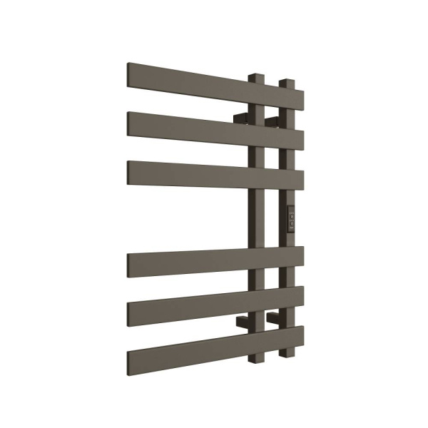 Электрический полотенцесушитель Stout NEOSOUL quadro 500x700 графит
