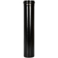 Удлинитель дымохода коаксиальный Stout 60/100 500 мм черный для конденсационных котлов