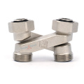 Узел нижнего подключения перекрестный Zeissler 3/4x3/4 прямой