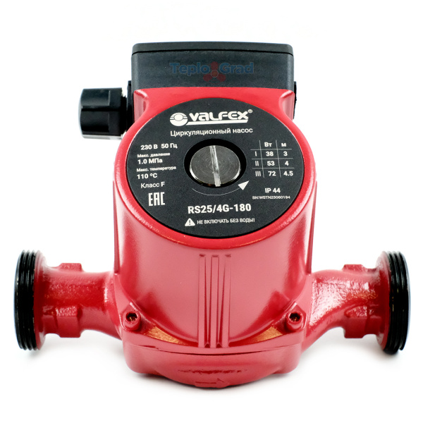 Циркуляционный насос Valfex VCP 25-40G 180мм (с гайками)