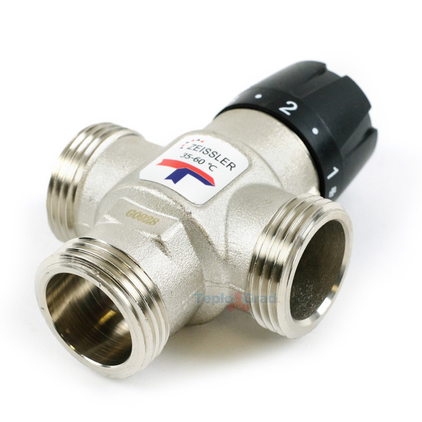 Термостатический смесительный клапан Zeissler 1 НР 35-60°С KVs 2.5