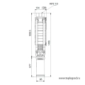 Скважинный насос Grundfos SP 17-9 3x380 4" 12A01909