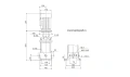 Многоступенчатый вертикальный насос Grundfos CR1-19 A-A-A-E-HQQE 1x220/240 50HZ - 96530801