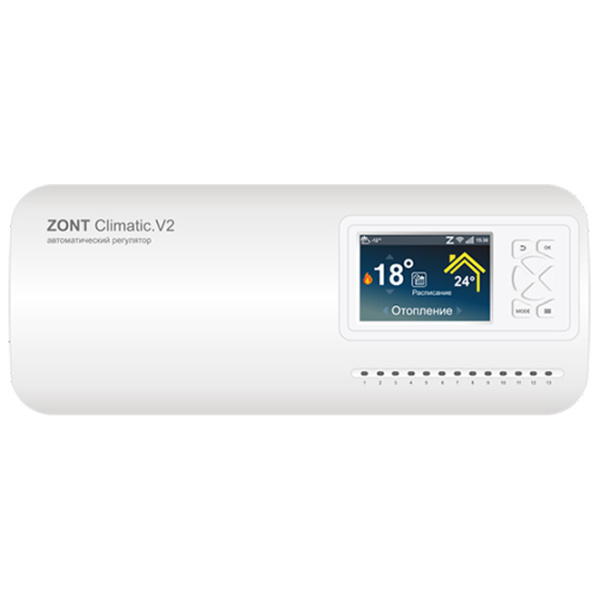 Автоматический регулятор системы отопления Zont Climatic V2