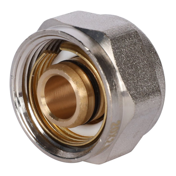 Фитинг компрессионный Rommer для труб PEX-AL-PEXc 20x2,9x3/4