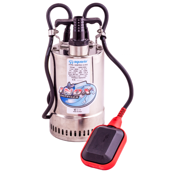 Дренажный насос Aquario Vortex 4-4SS