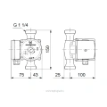 Циркуляционный насос Grundfos UP 20-07 N