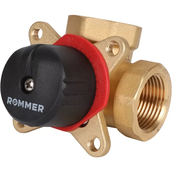 Трехходовой клапан Rommer 1 KVs 10