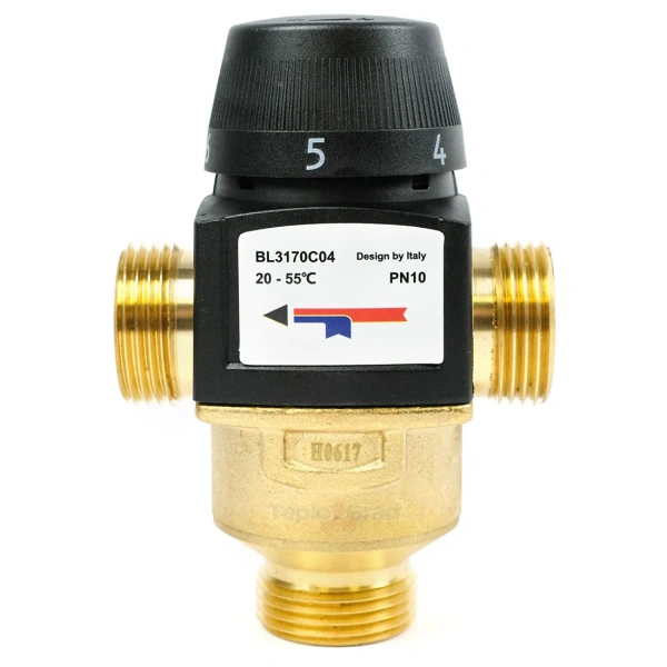Термостатический смесительный клапан Zeissler 1 20-55°С KVs 4.5 BL3170C04