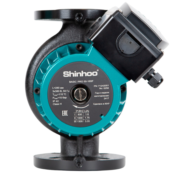 Циркуляционный насос Shinhoo BASIC PRO 50-16SF 3x380В