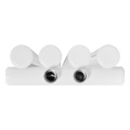 Стальной трубчатый радиатор Stout Tube Round R40 1-1750 RT 4 секции, нижнее подключение