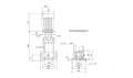 Многоступенчатый вертикальный насос Grundfos CR1S-21 A-FGJ-A-E-HQQE 3x230/400 50HZ - 96515670