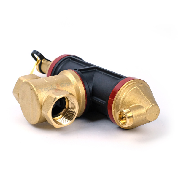 Сепаратор воздуха и грязи (шлам) Zeissler Clean Smart 1 1/4