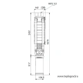 Скважинный насос Grundfos SP 17-36 3x380 6" 12A01936