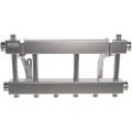 Распределительный коллектор Gidruss MKSS-250-3x25 (250 кВт, 2 магистр. подкл. G 2, 3 конт. G 1)