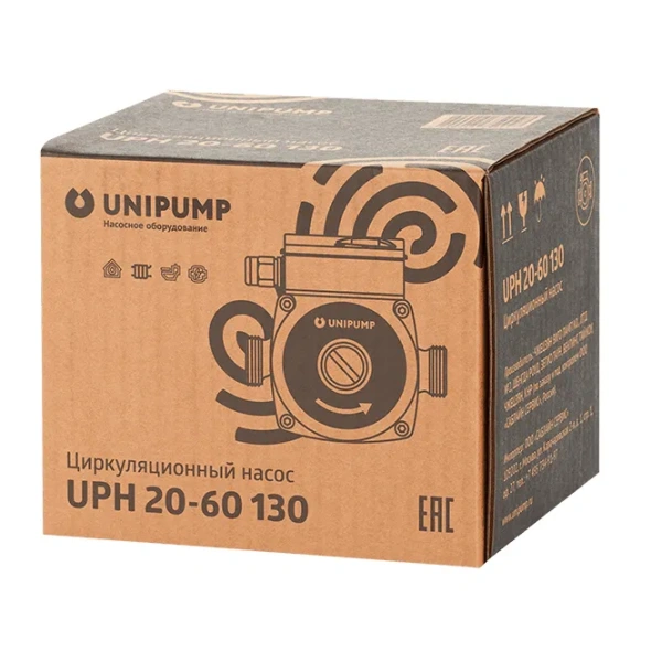 Циркуляционный насос Unipump UPH 20-60 для ГВС