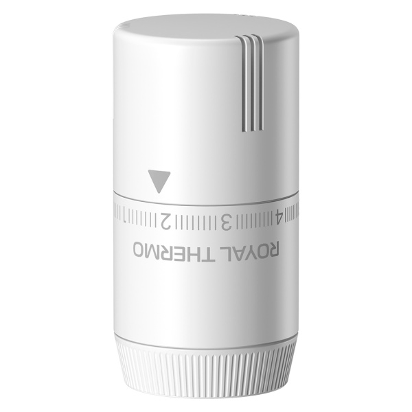 Термостатическая головка Royal Thermo Design М30x1,5 белая