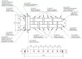 Балансировочный коллектор Gidruss BMSS-150-7DU (до 150 кВт, подкл. котла G 1 1/2, 3+3 контура G 1, нерж. сталь)