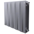 Биметаллический радиатор Royal Thermo PianoForte 500 Silver Satin 10 секций