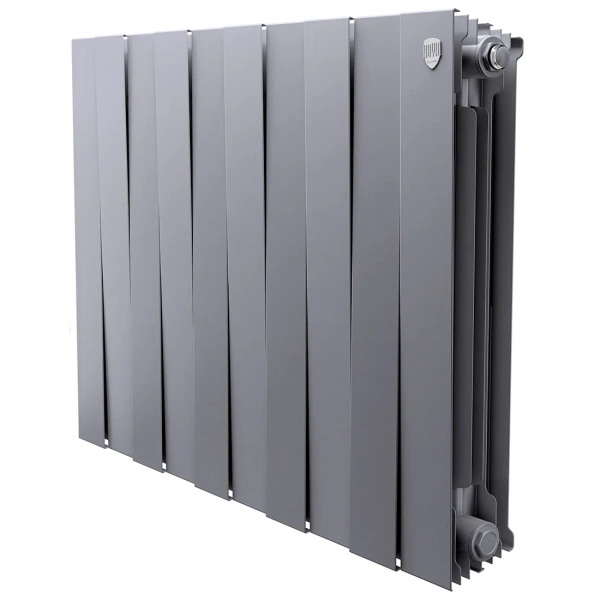 Биметаллический радиатор Royal Thermo PianoForte 500 Silver Satin 10 секций
